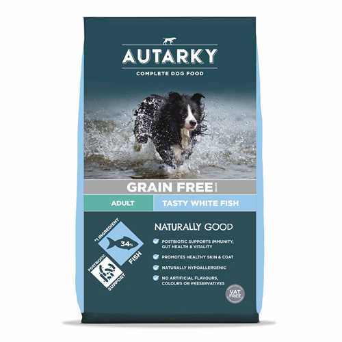 Fish and 2025 grain dog food